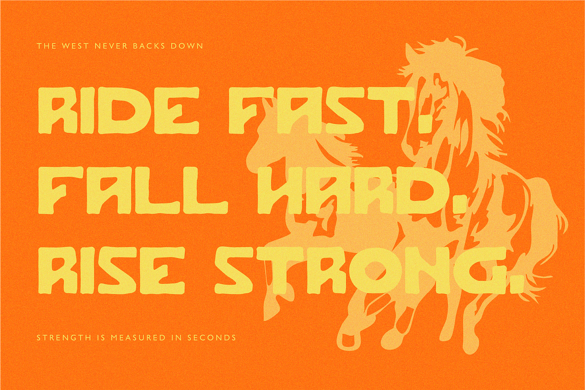 Zalino - Retro Display Font, a Sans Serif Font by HAN (Photo 8 of 9)