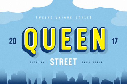 Queen Street Display Font