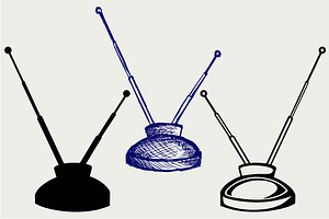 TV Antenna SVG