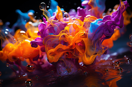 Bright abstract background, an Abstract Photo by Elena Vagengeim