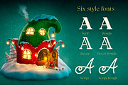 Legend of Christmas, a Serif Font by Larin Type Co. (Thumbnail 3 of 15)