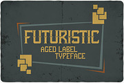Futuristic typeface, a Symbol Font by VozzyStock (Thumbnail 6 of 7)