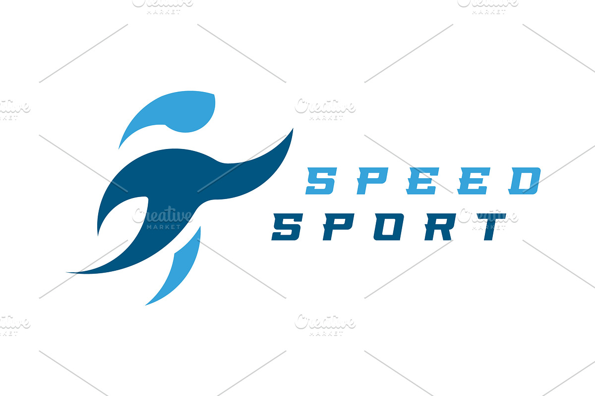 Running Sport Logo Design Icon, a Branding & Logo Template by Morvana Crew