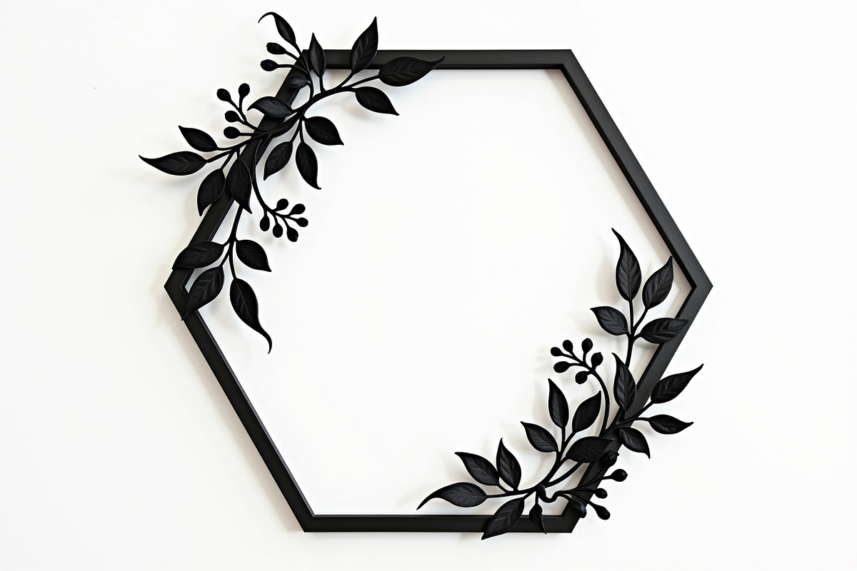 Laser Cut Floral Border Designs, an Icon by jahid234 (Photo 5 of 9)