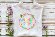 Summer Vibes PNG Colorful Summer Png, an Illustration by DreamArtGraphic (Thumbnail 4 of 4)