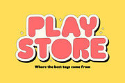 Caphole - Chunky Bold Font, a Sans Serif Font by Graptail (Thumbnail 5 of 15)