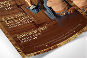 Country Music Night Flyer Template, a Flyer Template by Four C Graphic (Thumbnail 9 of 10)