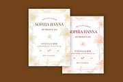 White Floral Retirement Invitation, a Card Template by Neermana (Thumbnail 4 of 4)