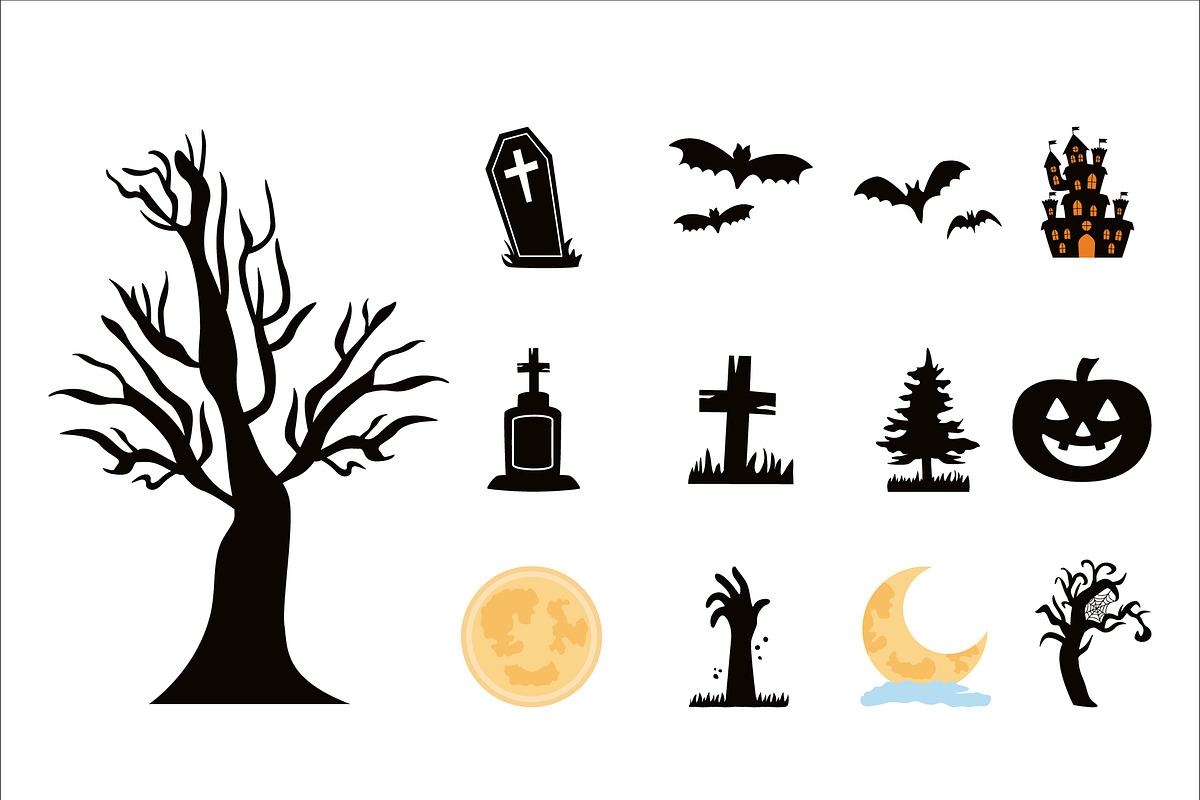 Halloween Season Illustration Set