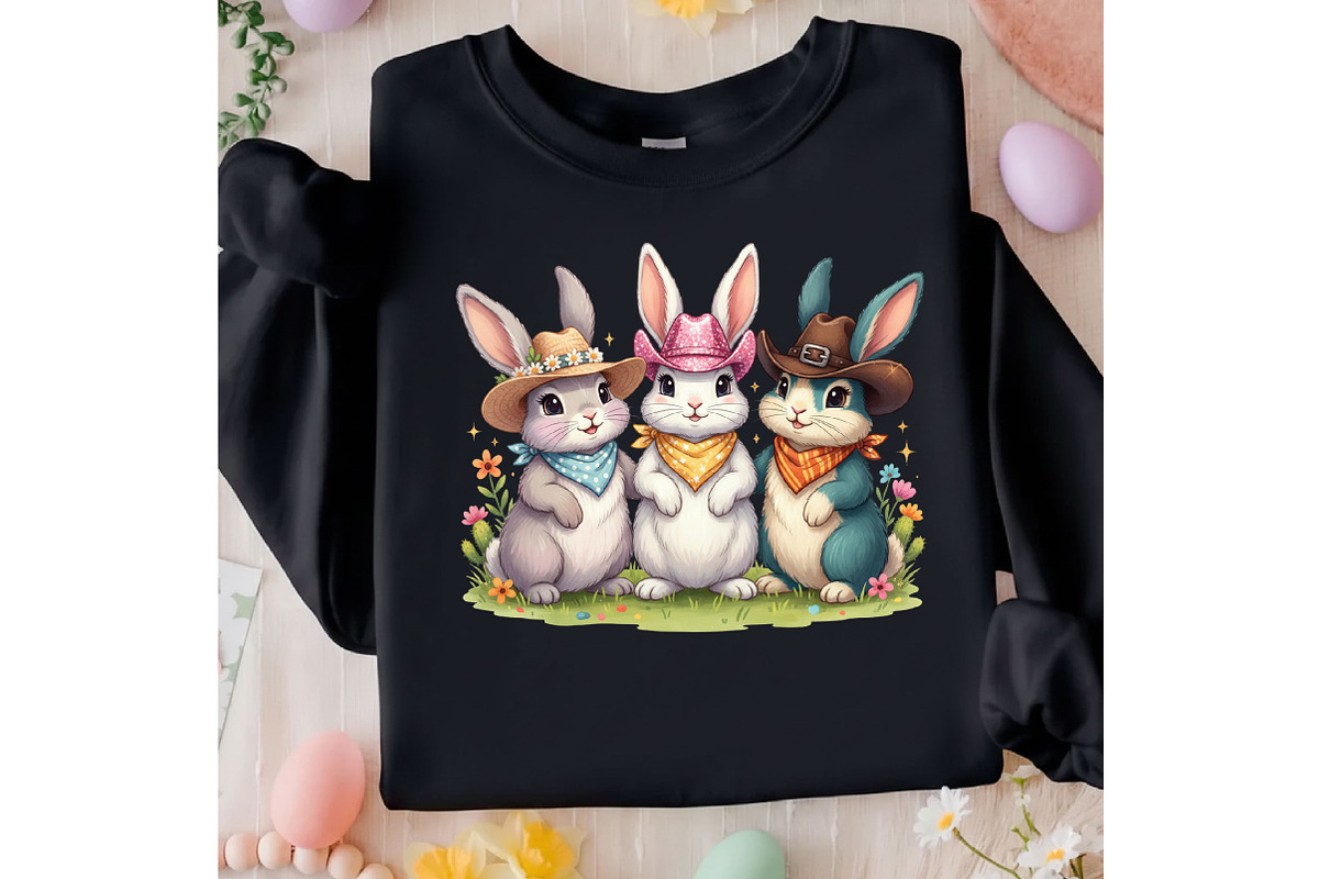 Cute Rabbit Png Cute Easter Bunny, an Illustration by Designking (Photo 2 of 6)