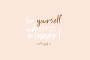 Bravely - Handwritten Font, a Script Font by Craft Supply Co. (Thumbnail 2 of 9)