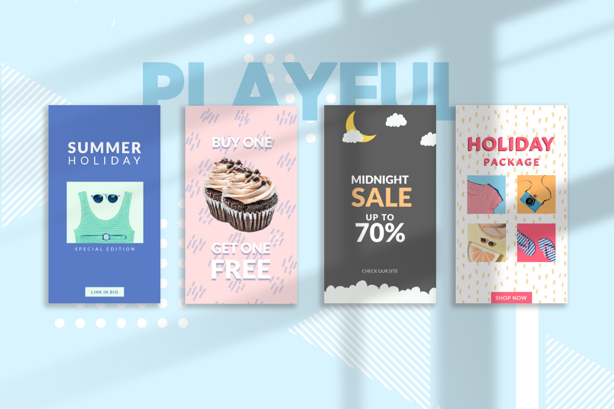 CANVA Colorful Social Media Pack, a Social Media Template by Eviory (Photo 10 of 14)