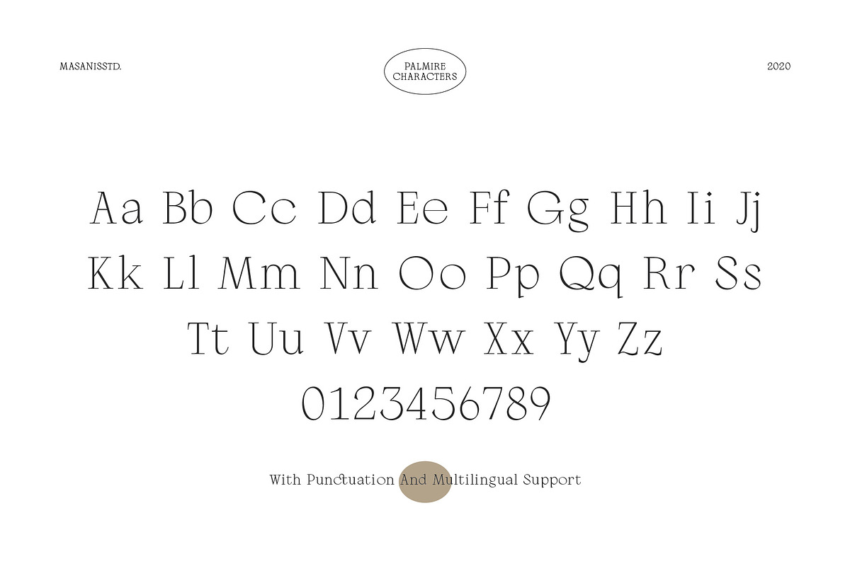 Palmire - Modern Serif Typeface, a Serif Font by Masanis (Photo 6 of 17)