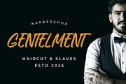 Black Sergio Brush Font, a Handwritten Font by RantautypeStudio (Thumbnail 4 of 13)