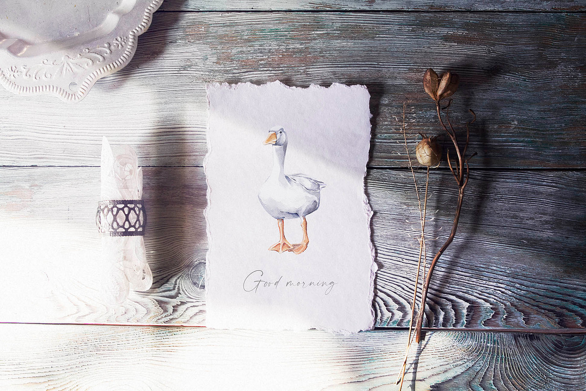 Charming Rustic Watercolors, an Animal Illustration by Eva Katerina (Photo 15 of 15)