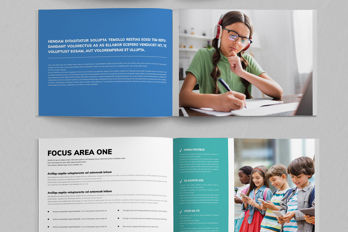 Education Brochure Template, a Brochure Template by ContestDesign (Photo 3 of 5)