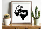 Texas svg bundle, Texas map design, a Graphic by TanchaArt (Thumbnail 3 of 7)