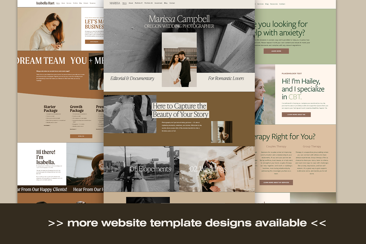 Podcast Squarespace Website Template, a Squarespace Template by molly ho studio (Photo 8 of 8)