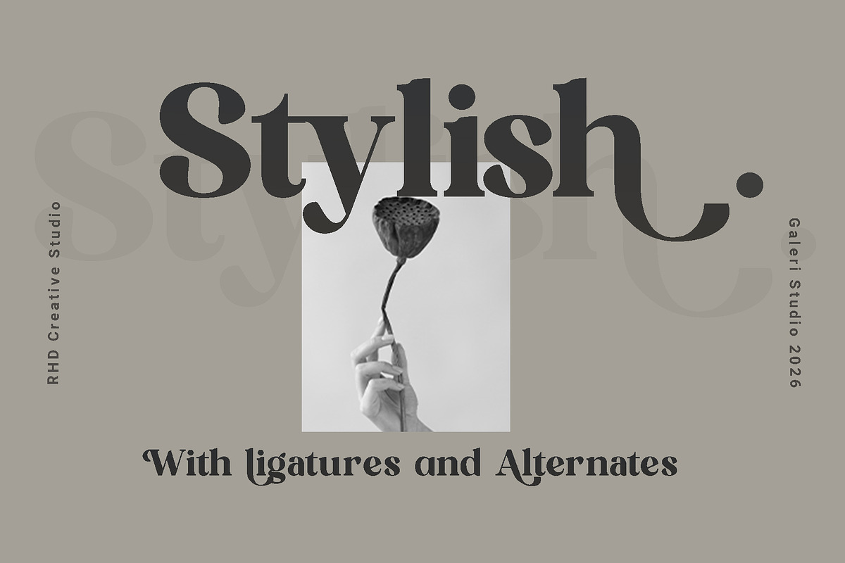 HUNTRO - Elegant Retro Serif Font, a Font by RHD Creative Studio (Photo 4 of 11)