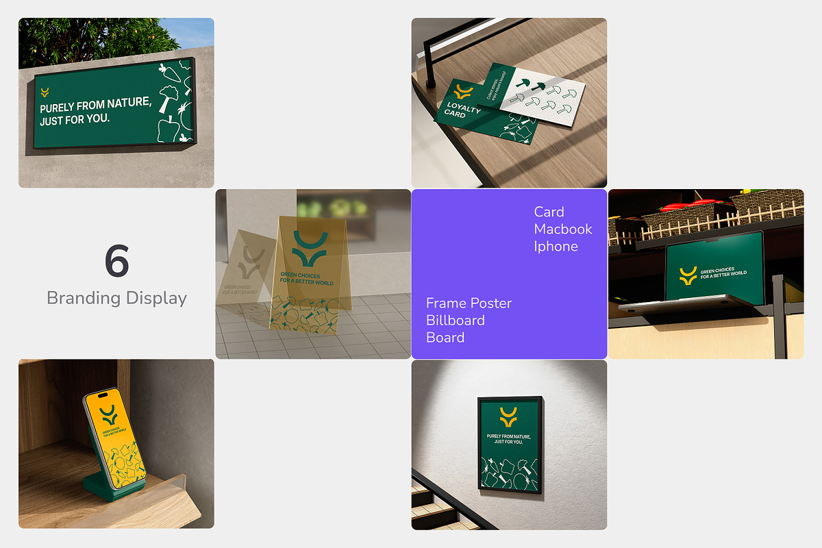 Food & Market Branding Mockup Set, a Packaging Mockup by Arvalamockup (Photo 7 of 10)