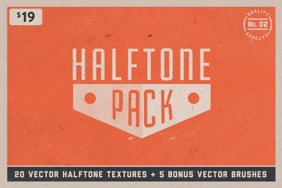 BDC Halftone Bundle, a Texture Graphic by BRNK (Photo 5 of 6)