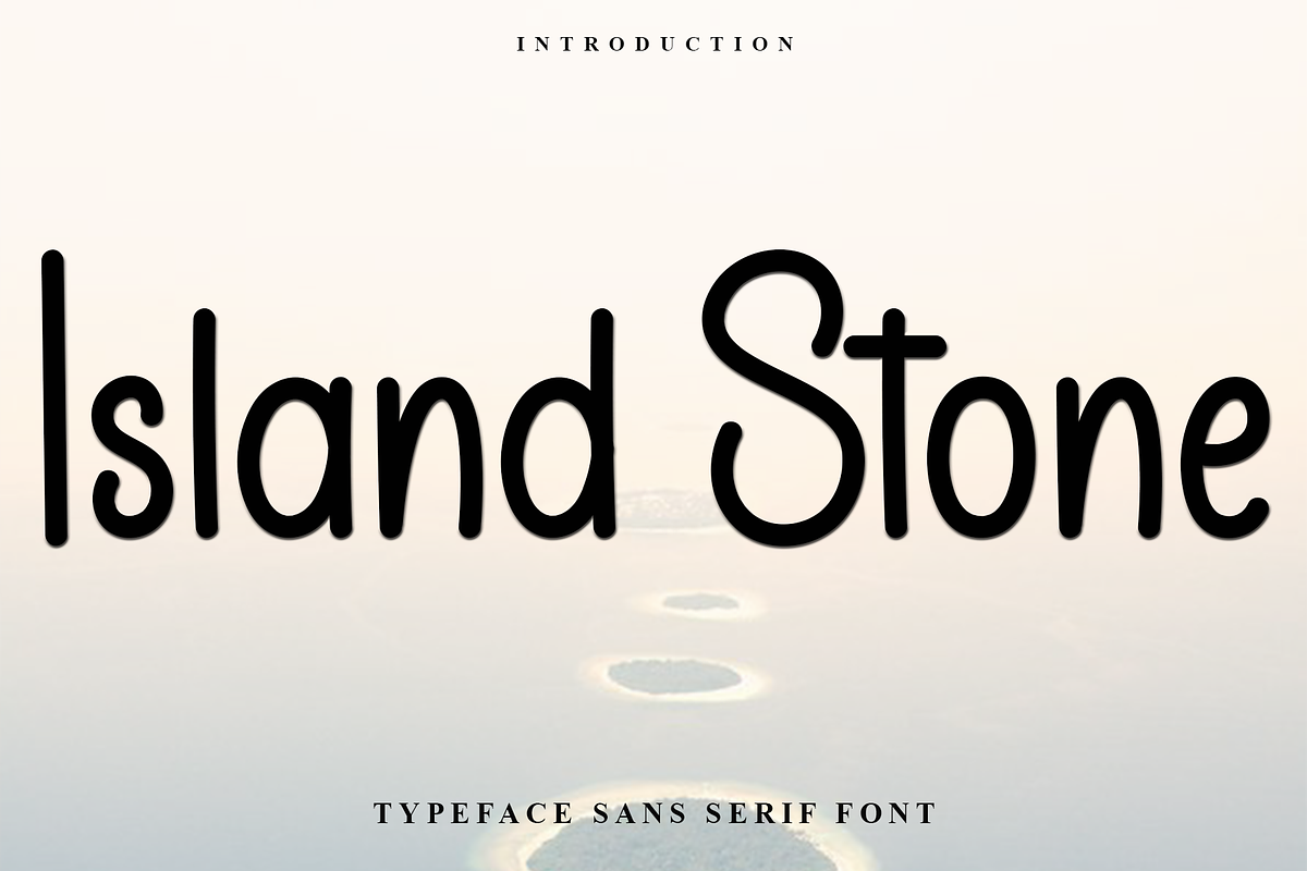 Island Stone, a Sans Serif Font by InermediaSTUDIO (Photo 1 of 7)