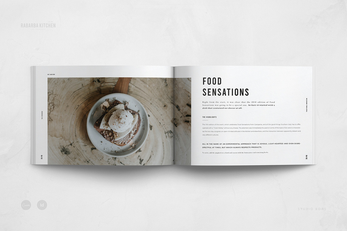 Canva Cookbook | Recipe Book, a Brochure Template by Studio Bons (Photo 23 of 27)