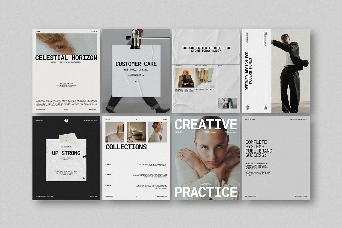 ZENO | Social Media Kit (III), a Social Media Template by The Aesthetic Studio (Photo 3 of 10)