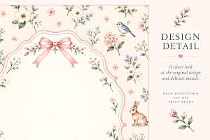Blush Cottage Floral Collection
