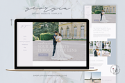 Wedding Photographer Showit Template, an App Template by Styled Web Shop (Thumbnail 1 of 16)