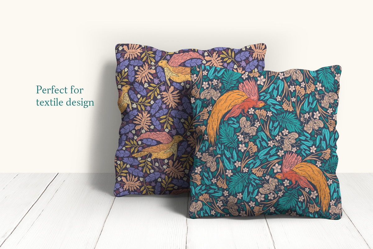 Bird-of-Paradise patterns, a Pattern Graphic by Piñata (Photo 6 of 13)