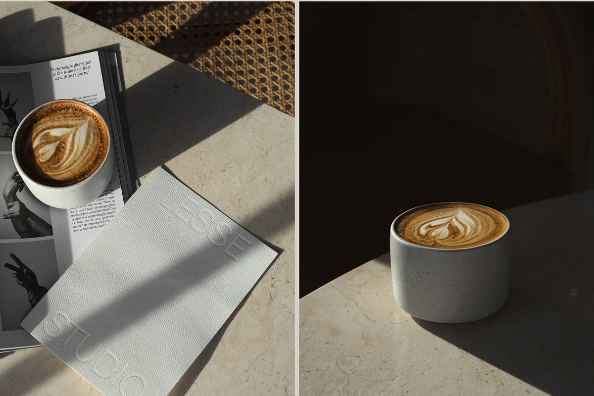 Latte Photo Mockup Bundle, a Product Mockup by Lesse Studio (Photo 6 of 6)