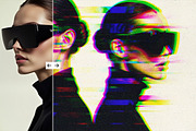 Glitch Retro Photo Effect, a Layer Style Add-On by dokudokunomi (Thumbnail 5 of 5)