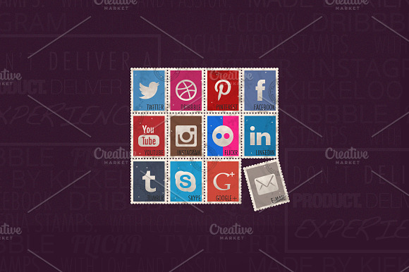 Social Media Stamps