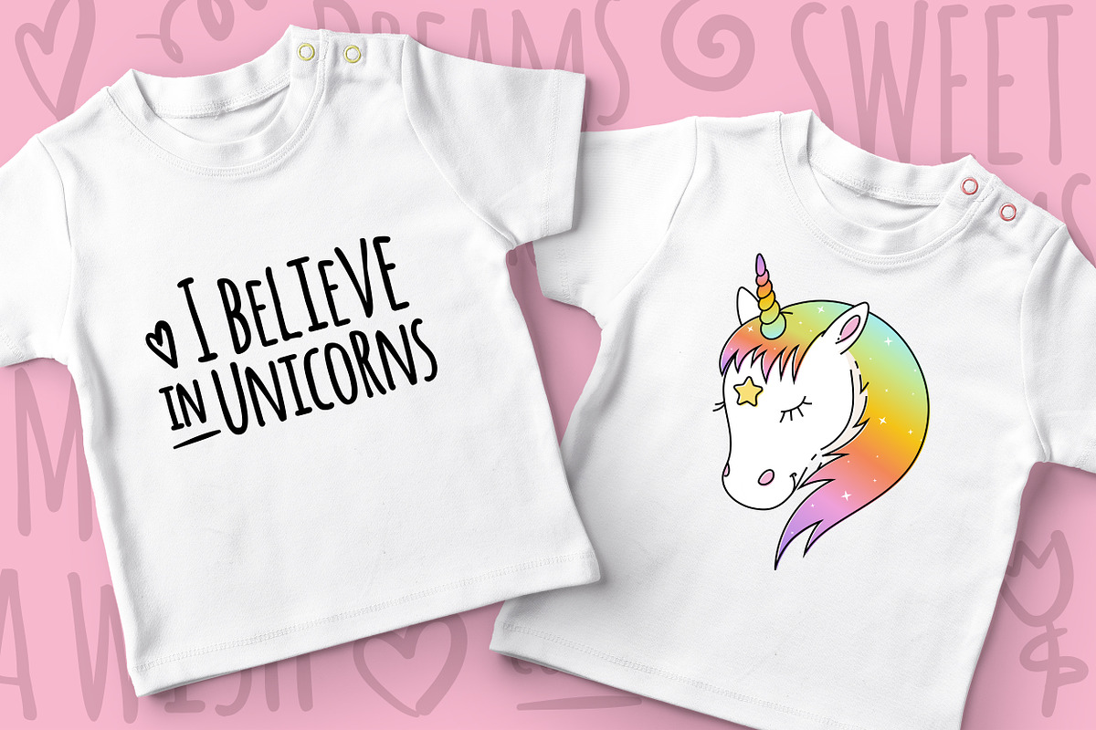 Unicorns., an Animal Illustration by Cheremuha (Photo 4 of 6)