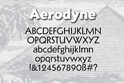 Aerodyne Font Family, a Serif Font by Mysterylab Designs (Thumbnail 9 of 9)