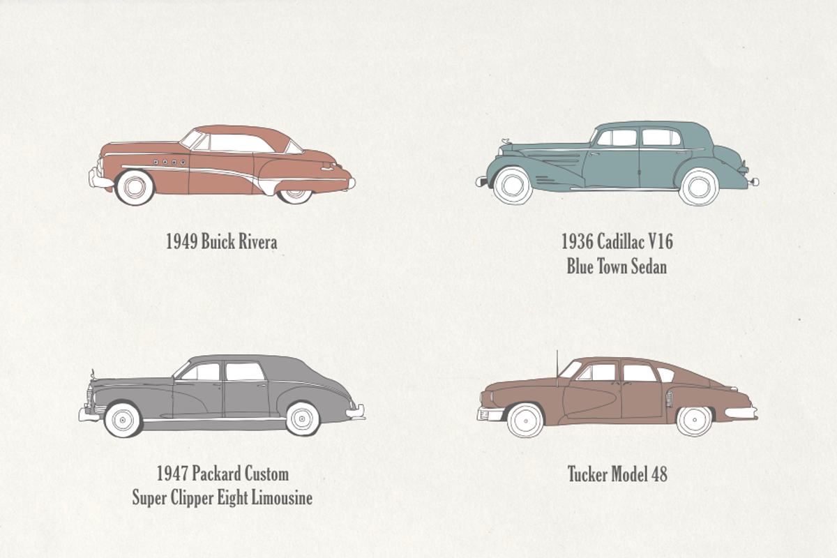 30 Vintage Cars Bundle, an Illustration by Storyteller Imagery (Photo 5 of 8)