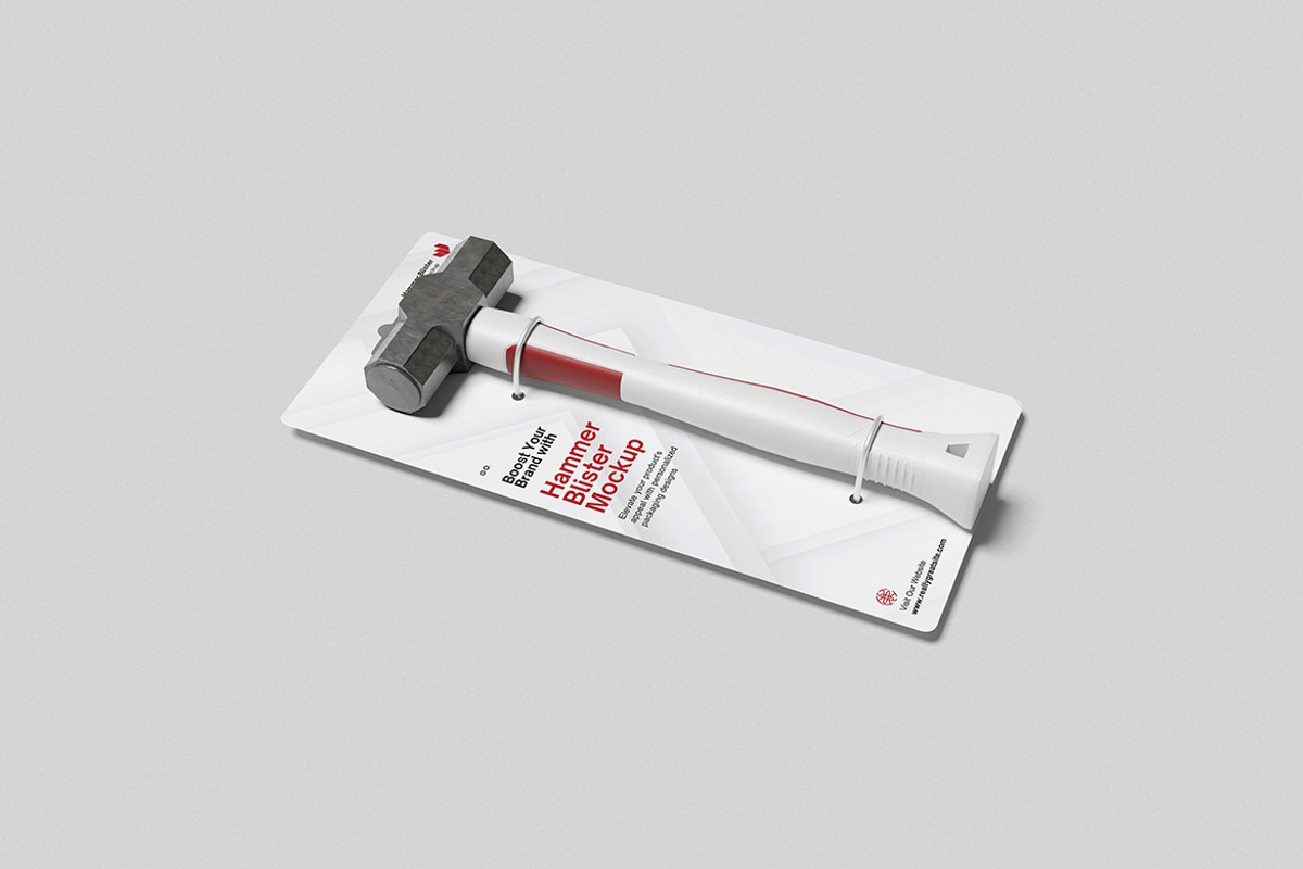 Hammer Blister Mockup, an Advertising Mockup by swsi-studio (Photo 5 of 5)