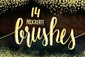 Procreate Light And Effect Lettering