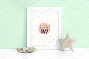 Kids Room Wall/Frame Star MockUp, a Product Mockup by Milan Mockup (Thumbnail 7 of 8)