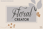 Floral Stamps for Procreate, a Brush Add-On by Andreen (Thumbnail 10 of 10)