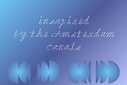 Canal Cursive Amsterdam Font, a Handwritten Font by Eryn Rose Design (Thumbnail 2 of 7)