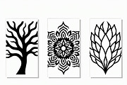 Decorative Tree Floral Nature Tile, a Decorative Illustration by Artivon (Thumbnail 3 of 23)