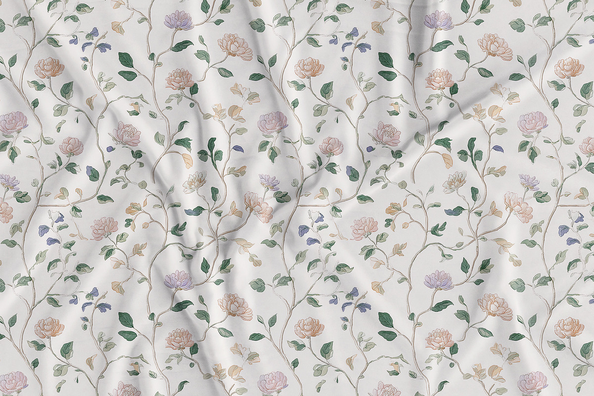 Whimsical Charm Vintage Patterns, a Pattern Graphic by Olya Creative (Photo 10 of 13)