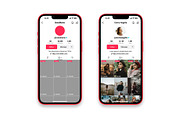 TikTok Mockup Template 2024, a Social Media Template by Dilshod Sobirov (Thumbnail 2 of 8)