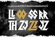 Chimers Graffiti Y2k Display Font, a Blackletter Font by dansdesign (Thumbnail 8 of 9)