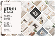 Art Scene Creator, a Product Mockup by Ceacle Mockup (Thumbnail 1 of 12)