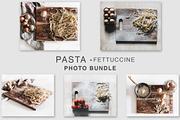 Pasta - Fettuccine Photo Bundle, a Social Media Template by Knox Stock (Thumbnail 1 of 2)