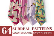 Surreal geometric abstract patterns, a Pattern Graphic by Pachel (Thumbnail 1 of 9)