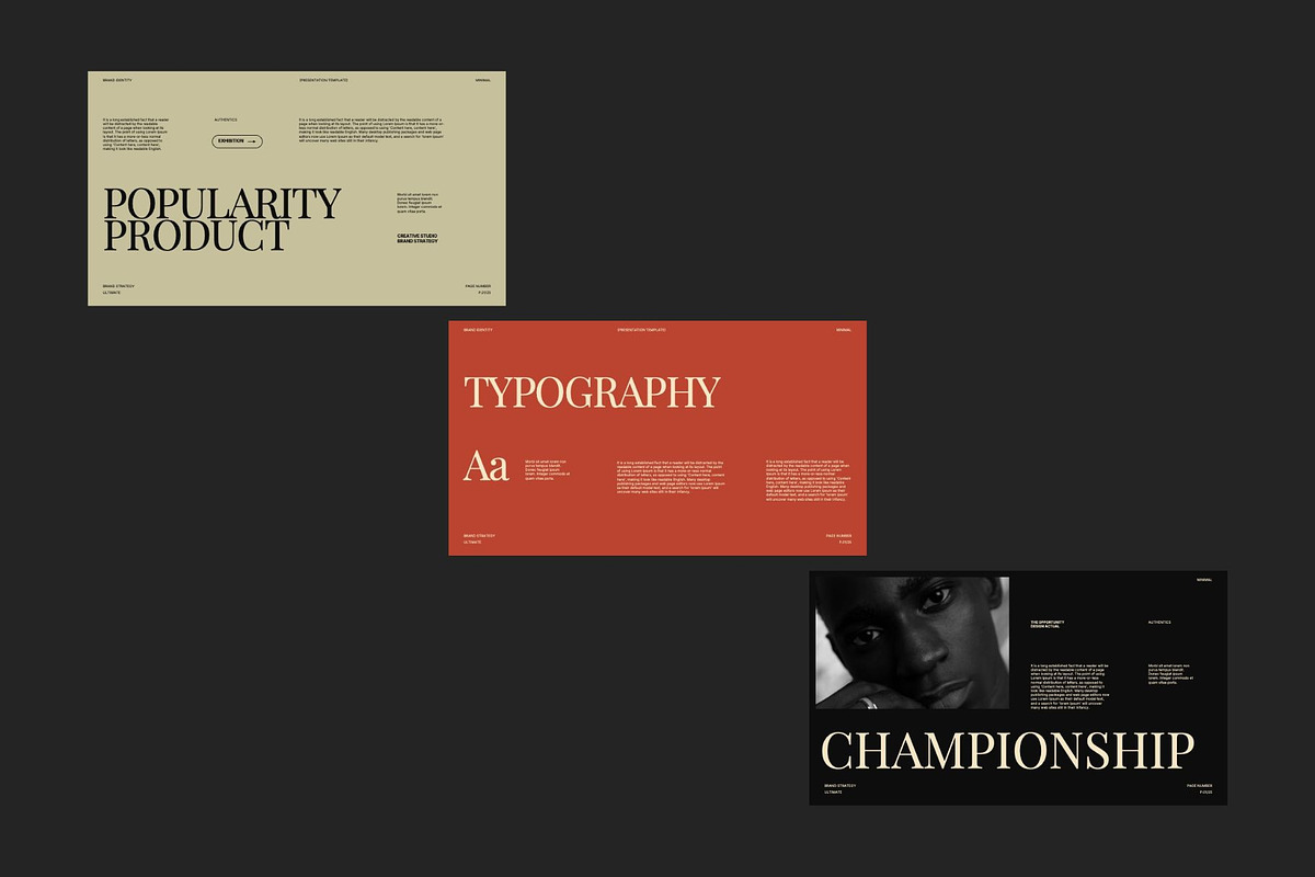 Roberto - Brand Identity PowerPoint, a Presentation Template by Creatorism (Photo 5 of 9)